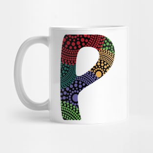 P Aboriginal Art Mug